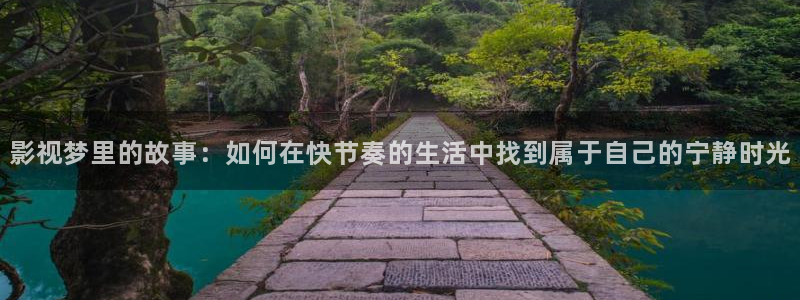 泡泡影视化里片：影视梦里的故事：如何在快节奏的生活中找到属于自己的宁静时光